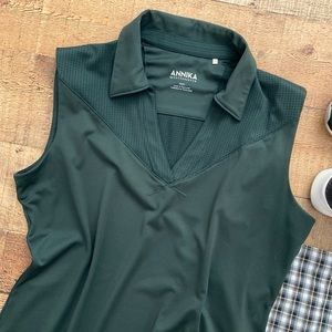 ANNIKA Golf Sleeveless Top